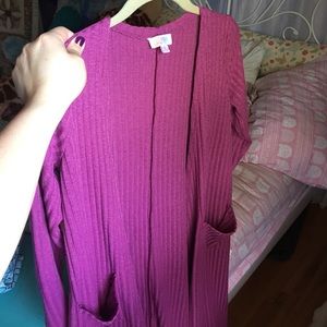 Purple Lularoe Sarah! Size Small.