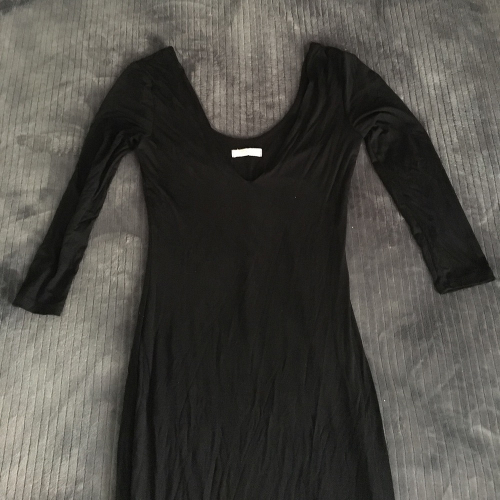 Off shoulder Little black dress.