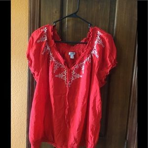 Cotton lightweight pheasant blouse