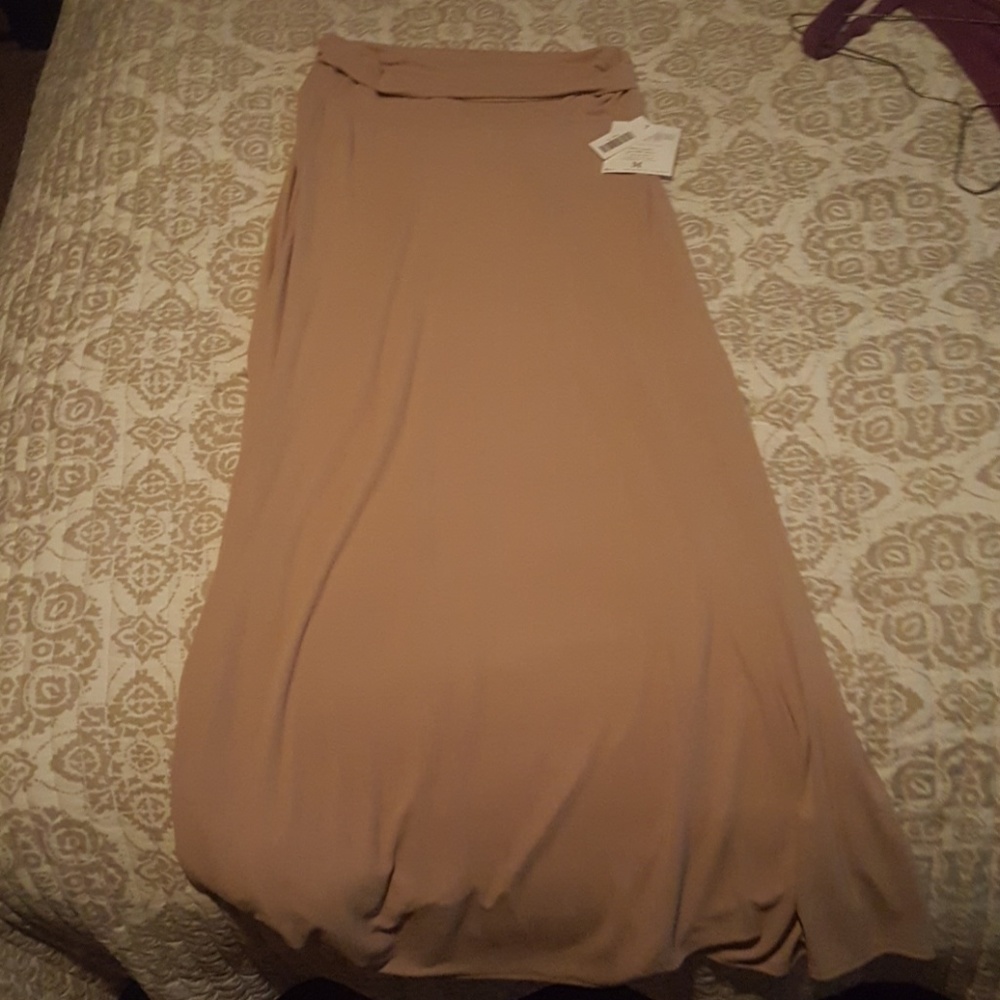 LulaRoe maxi skirt- Medium