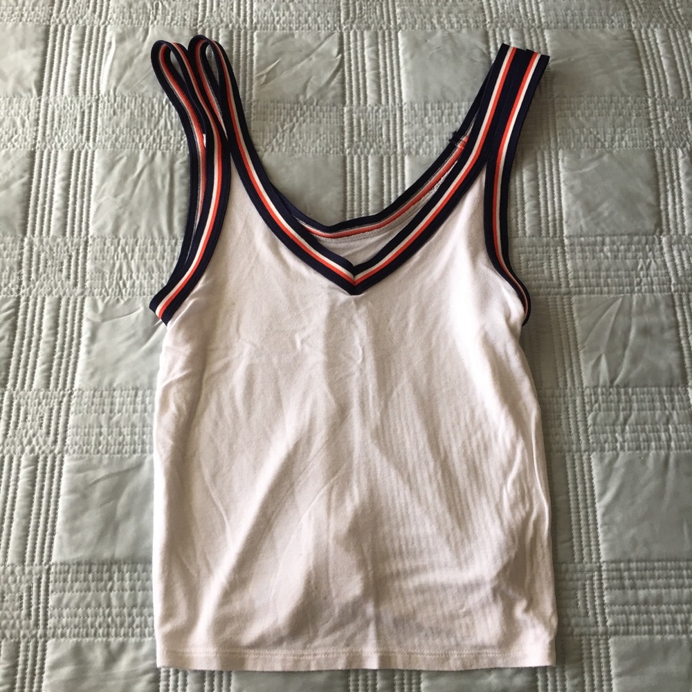 Jersey style tank top