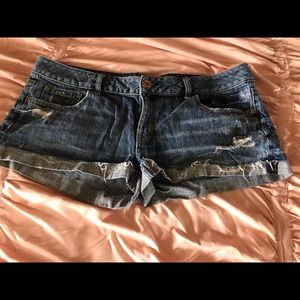 Jean shorts