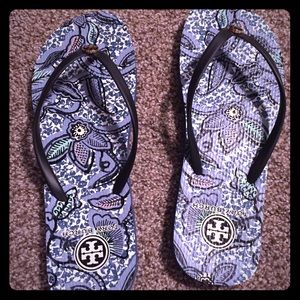 Tory Butch flip flops