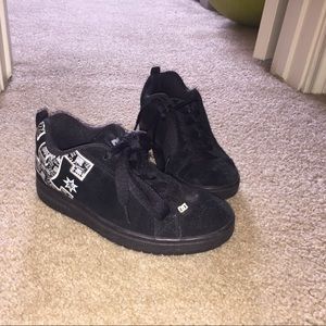 Kids Black DC shoes