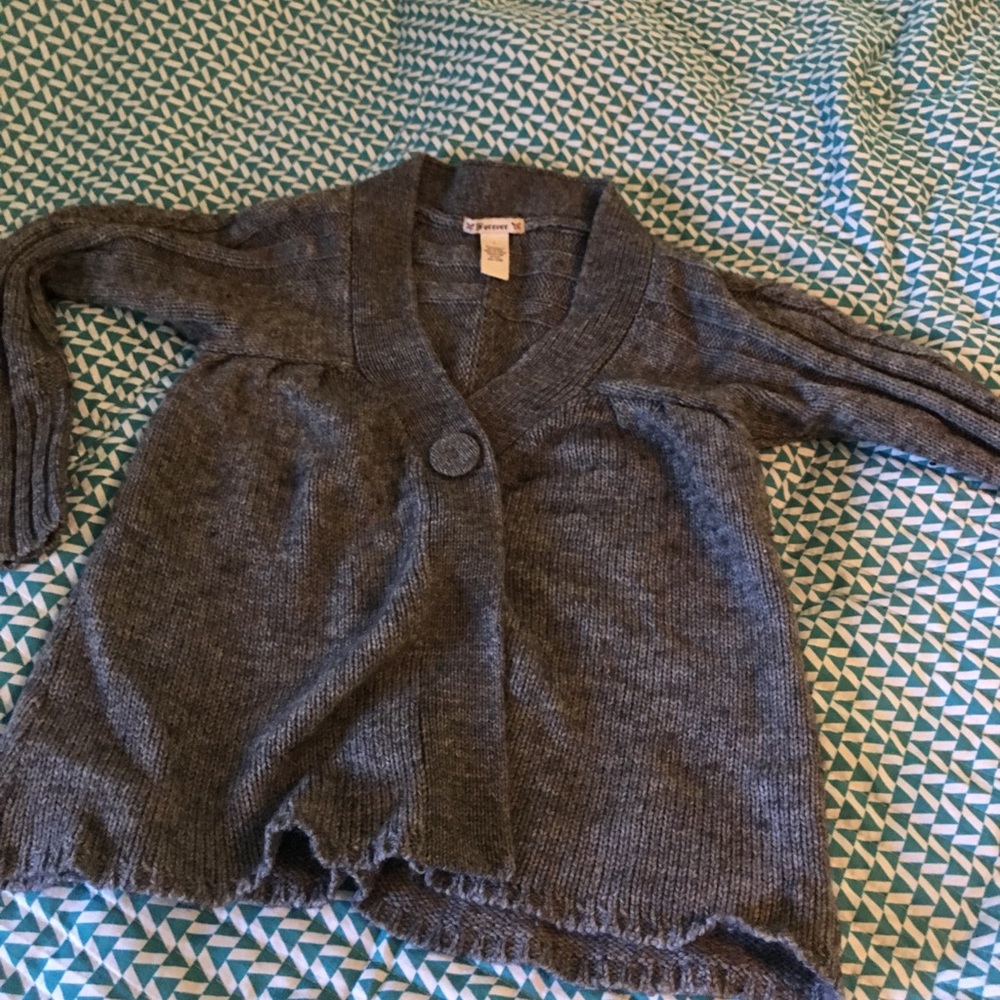 Grey Cardigan