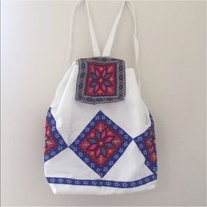 Handmade oriental backpack