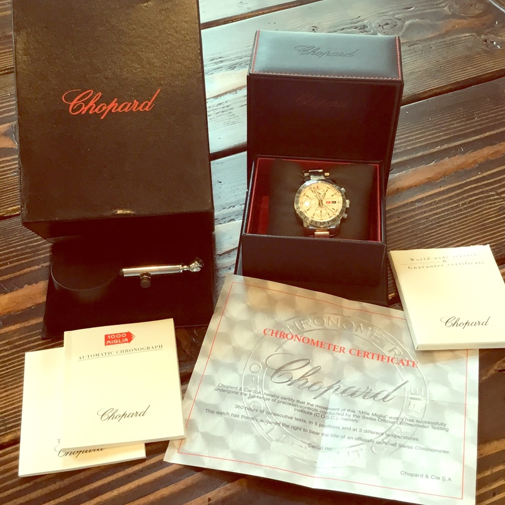 Chopard Mille Migla automatic chronograph watch