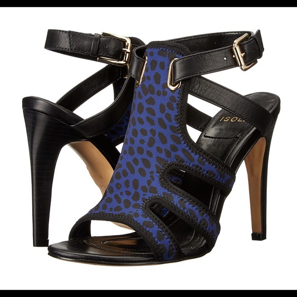 Benita Heels 39 isola shoes blue black isola benita slingback Benita Heels 39 isola shoes blue black isola benita slingback