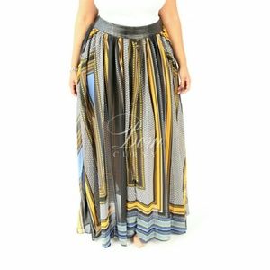 Plus Maxi Skirt