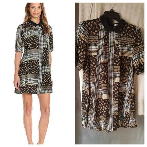 🌼New BCBGeneration A-line Daisies Print Dress - Picture 2 of 7