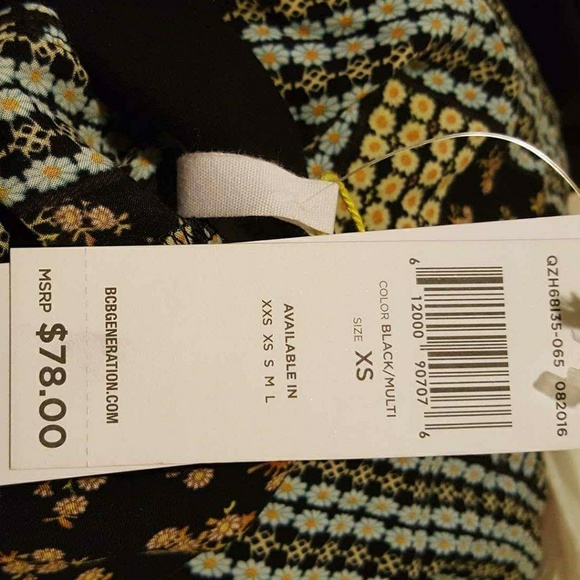 🌼New BCBGeneration A-line Daisies Print Dress - Picture 5 of 7