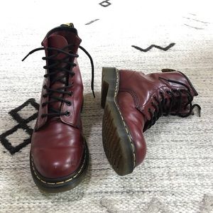Doc Marten Original 1460 Cherry Red Smooth W US 8