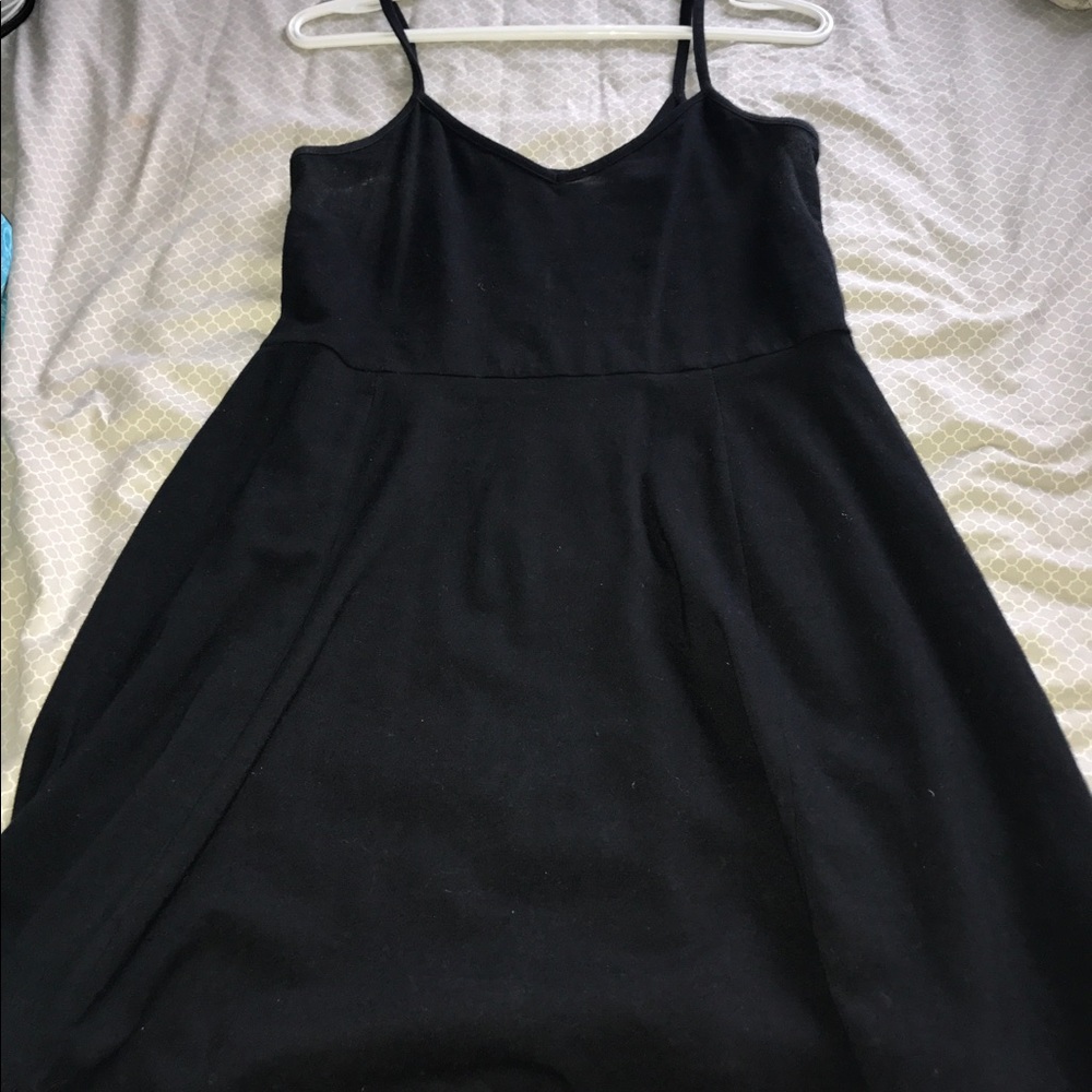 Simple black dress