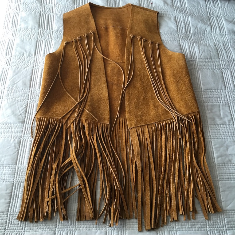 Authentic cowboy tassel top