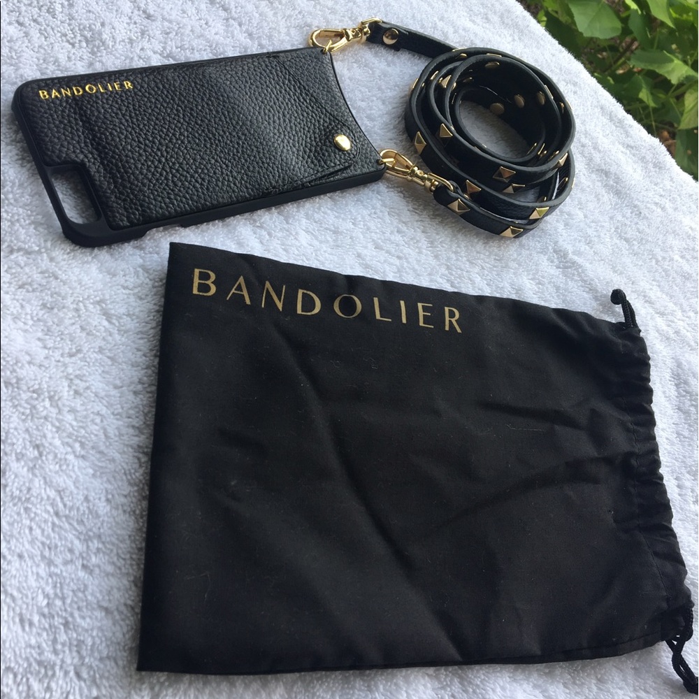 Bandolier leather iPhone case