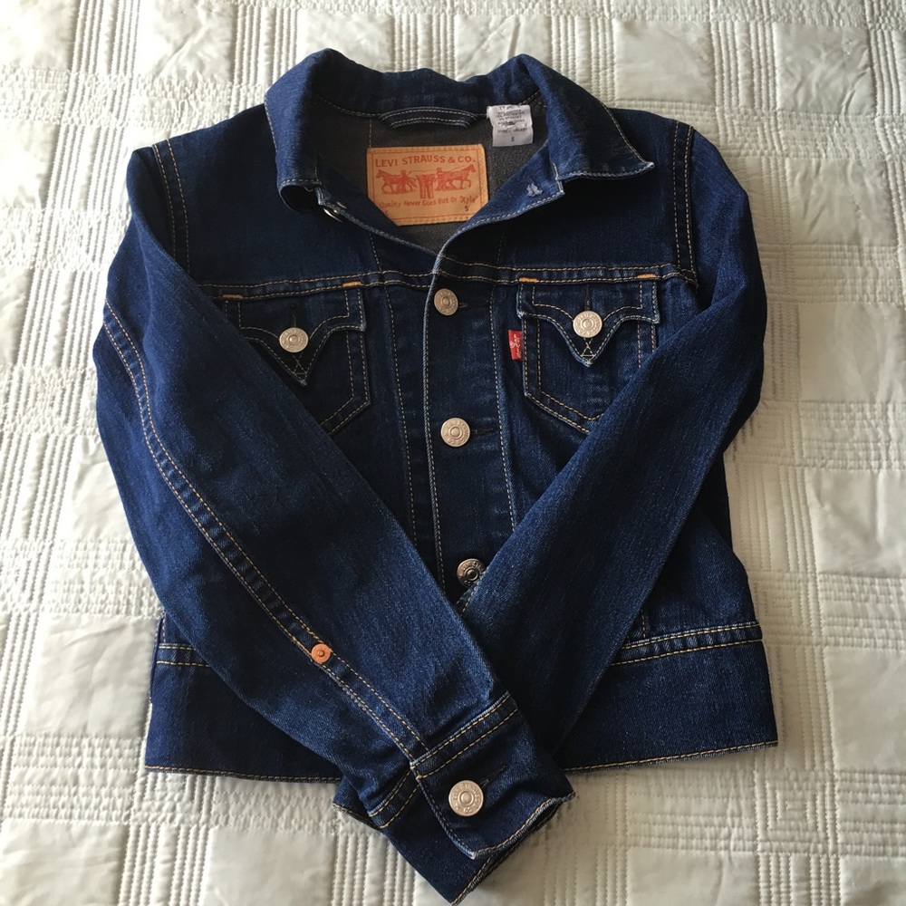 Vintage Levi's riding jean jacket