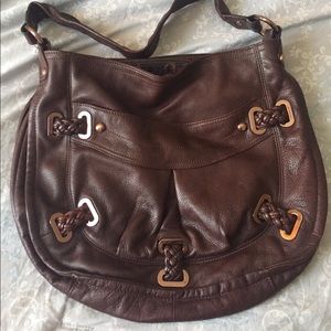 B Makowsky leather bag