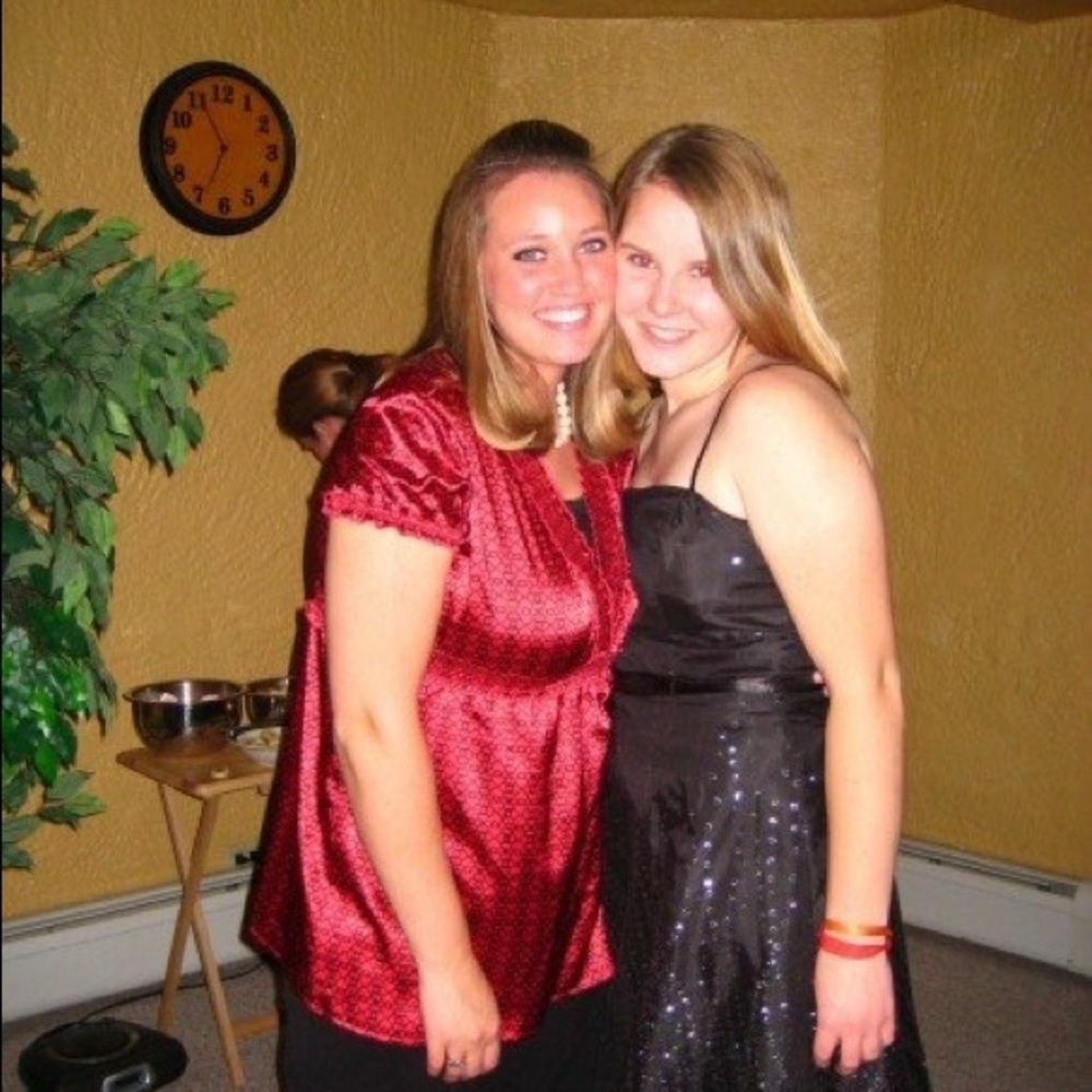 Black and silver semi- formal/ cocktail dress