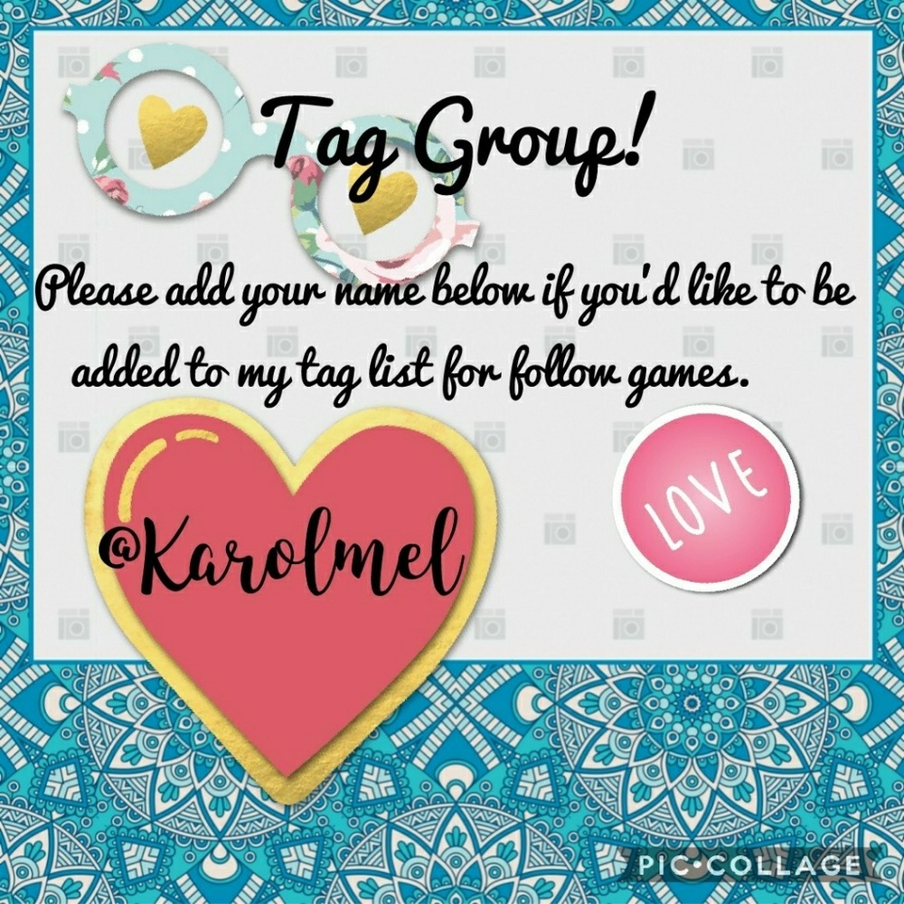 Want to stay on the tag list? Let me know!