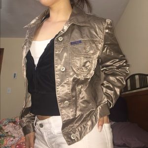 Guess Jeans Silk Jacket