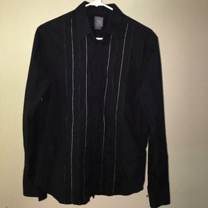 Black Long Sleeve Dress Shirt
