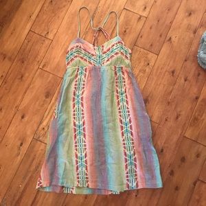 Billabong Multi-Color Aztec Dress