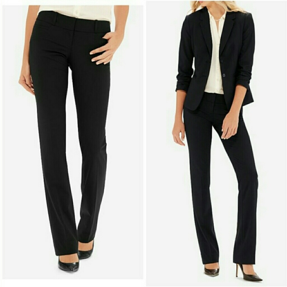 The Limited Black Collection Drew Fit Pants
