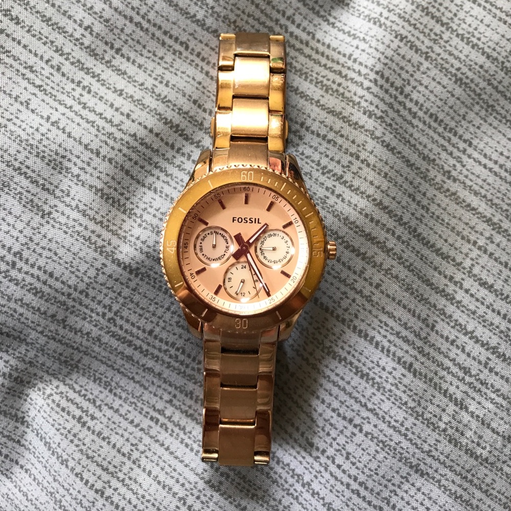 Fossil Rose Gold Watch