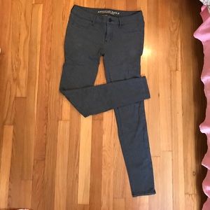 American Eagle Grey Jeggings