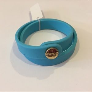 Blue Marc Jacobs Double Wrap Bracelet
