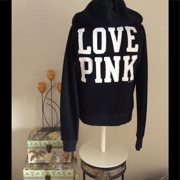 Victoria's Secret Jackets & Blazers - PINK Victoria's Secret 1986 Zip Up Fleece Hoodie