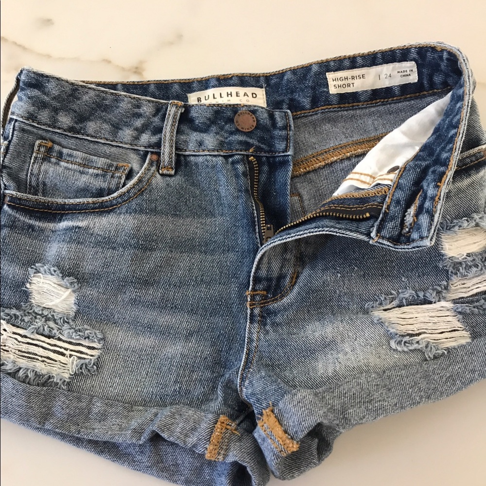 Bullhead high rise shorts - short shorts