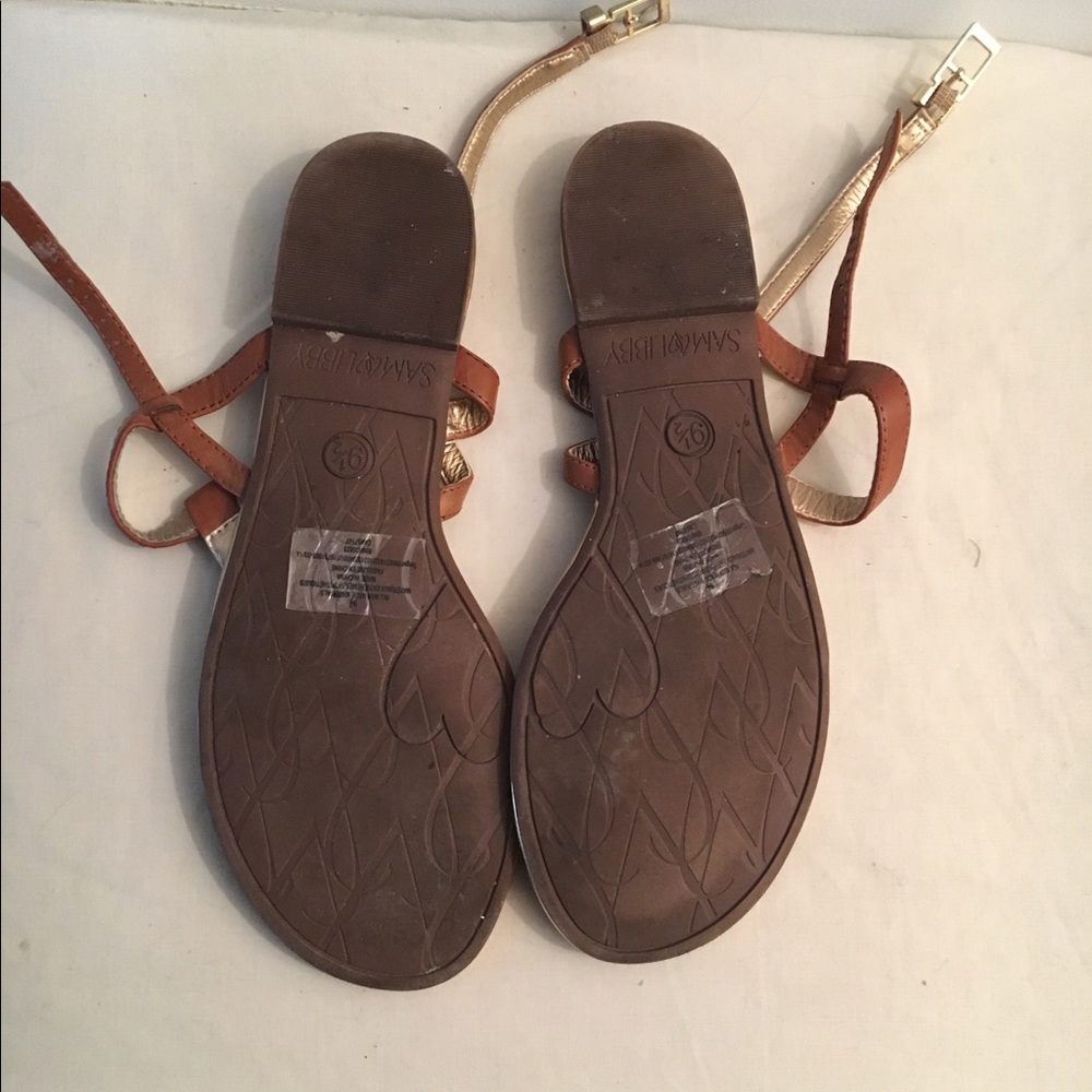 🔥🔥Brown and Gold Sandals - Picture 2 of 4
