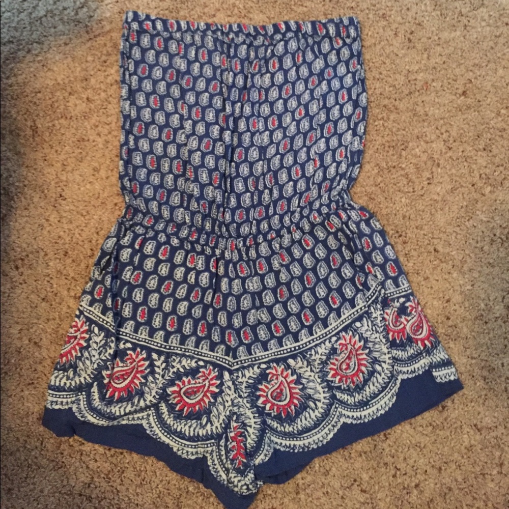 Sleeveless romper