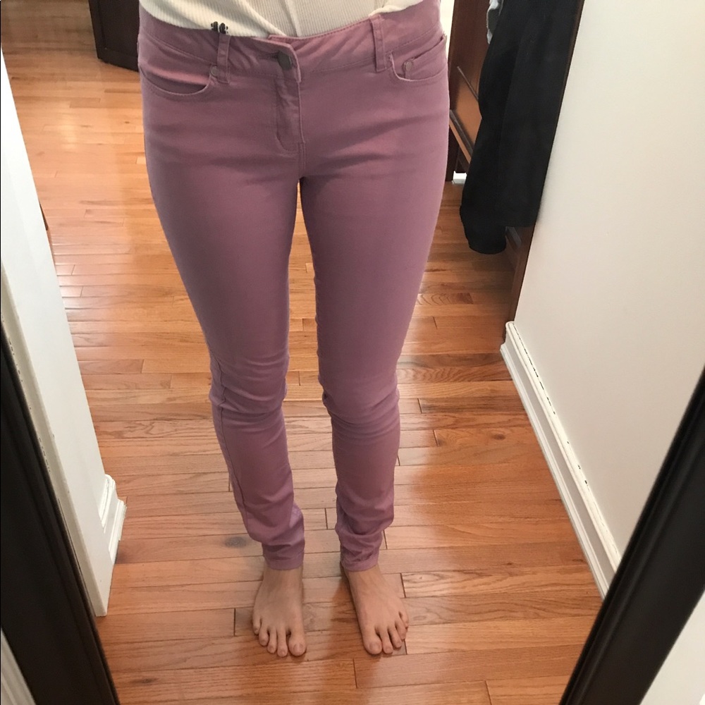 Insight lavender stretch skinny jean, size 27