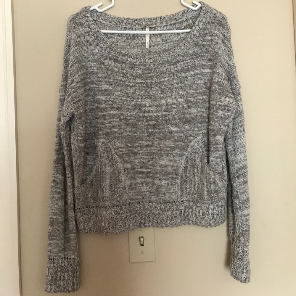 Free people off the shoulder sweater