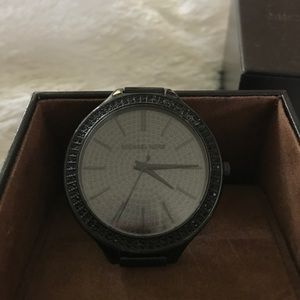 Michael Kors Black Diamond Watch