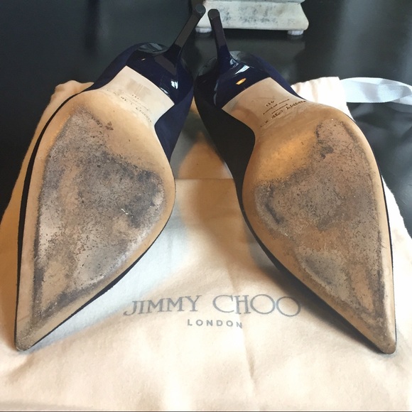 Jimmy Choo Agnes Suede Pumps - Picture 4 of 5