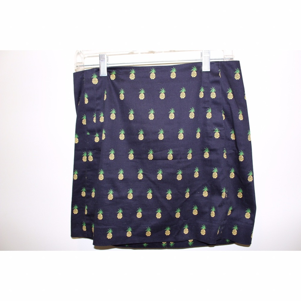J. Crew pineapple skirt