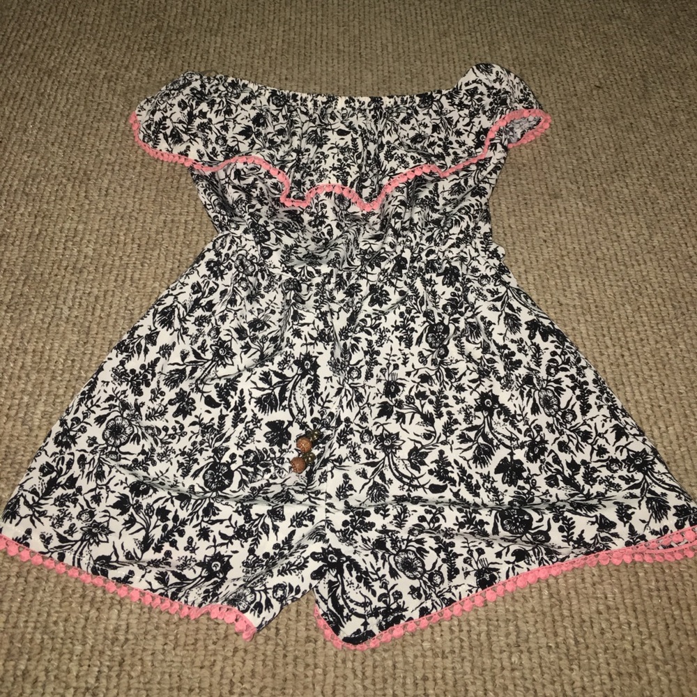 Strapless Romper