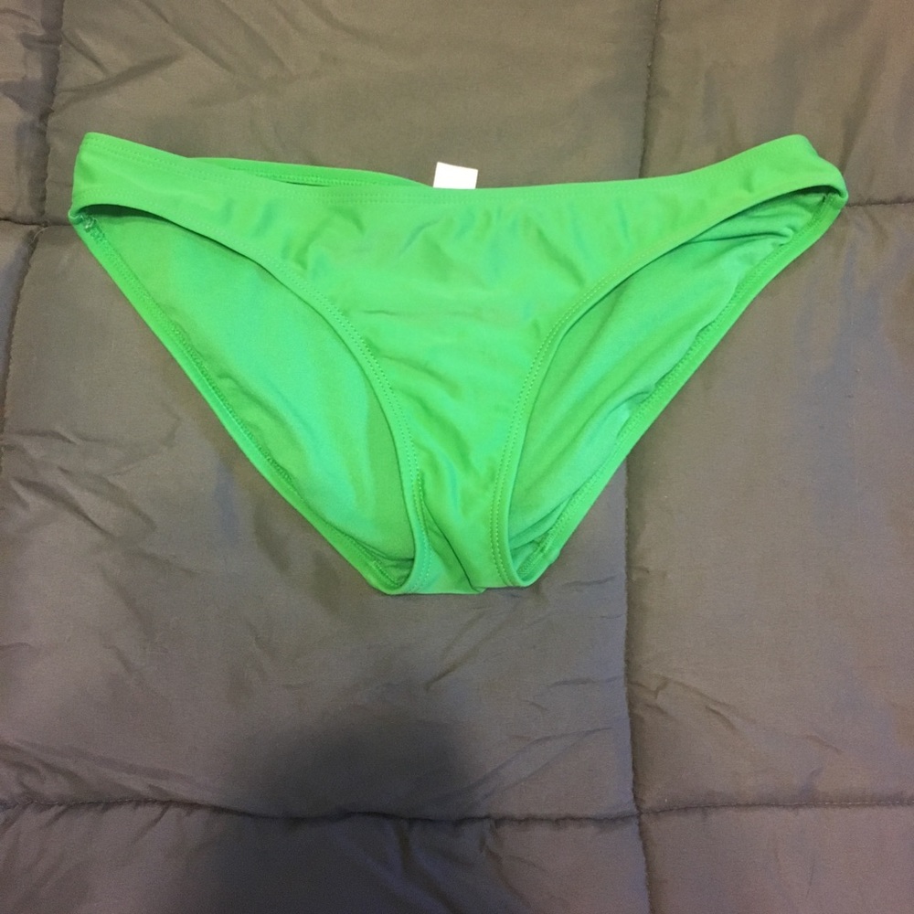 Old Navy solid green swim suit bottoms