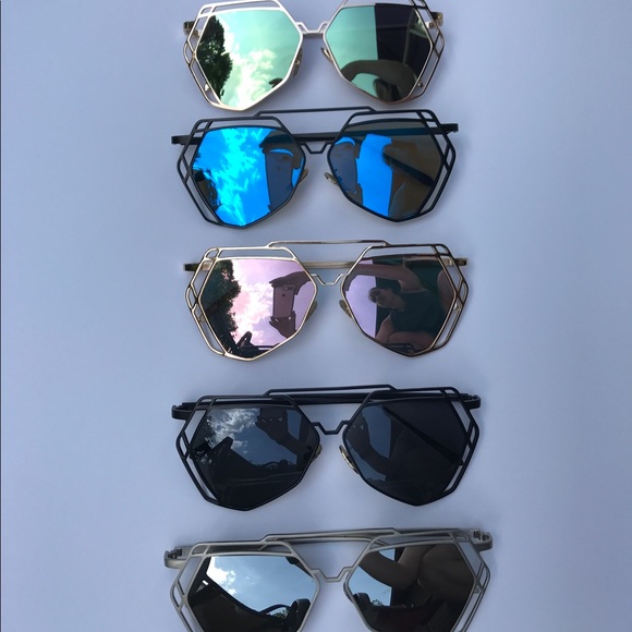 SOLD OUT! Hexagon Sunglasses  - Picture 2 of 2