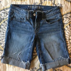 American Eagle | Skinny Bermuda jean shorts