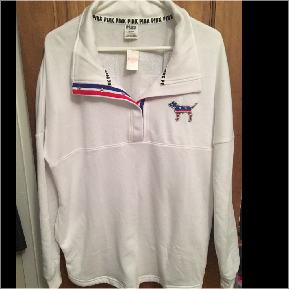 VS Pink bling pullover