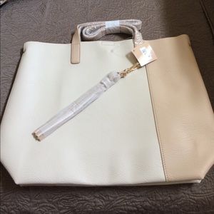NWT camel colored tote