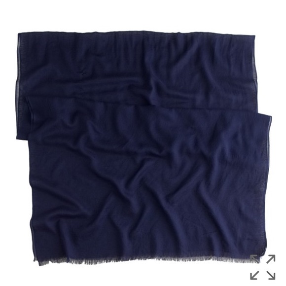 J.Crew Solid Cotton Scarf - Picture 3 of 4