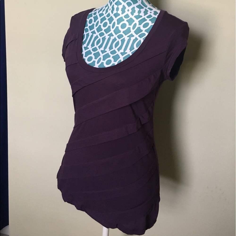Kenneth Cole plum colored top