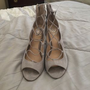 Vince Camuto Sandria Peep Toe Ghillie Sandal