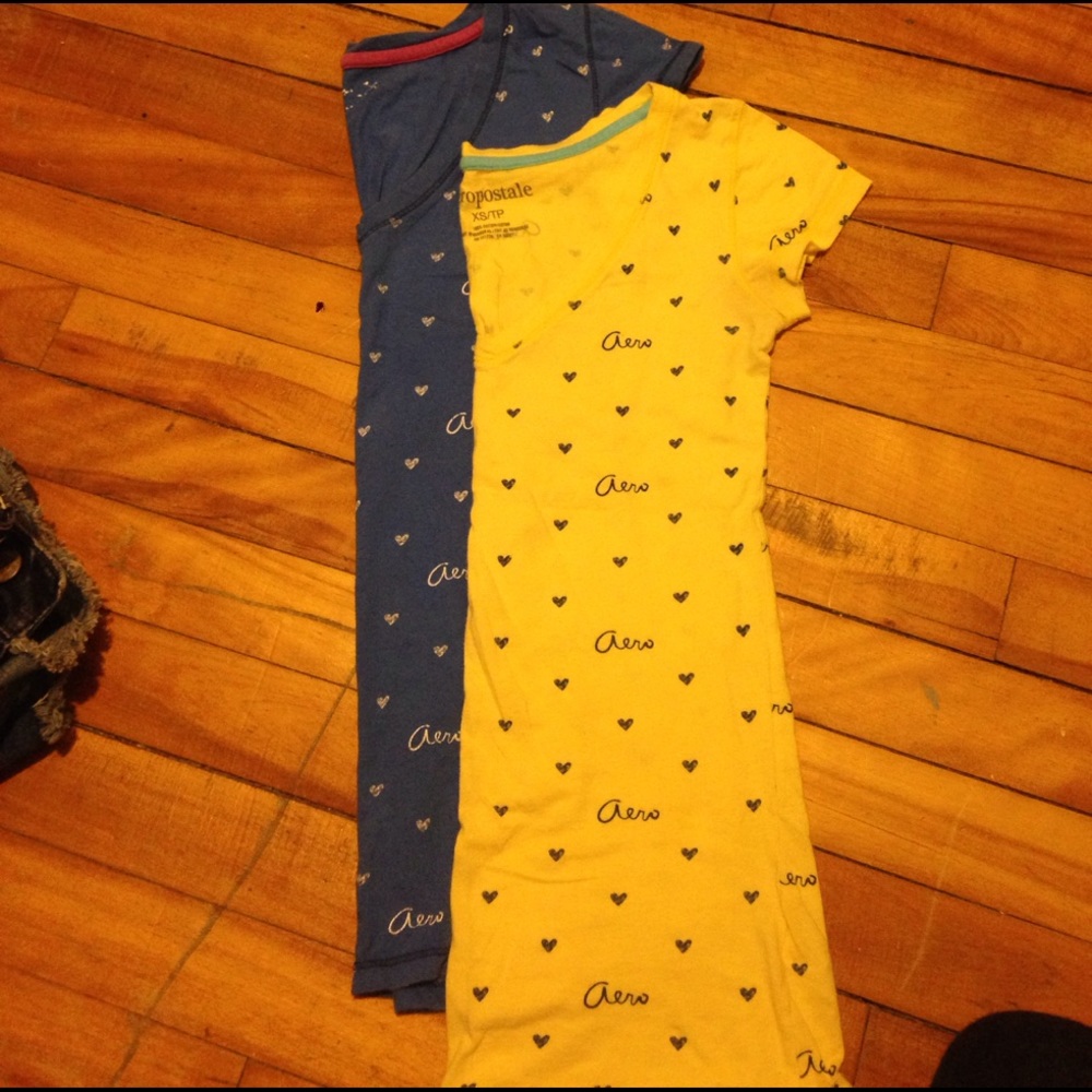 2 aero tshirts