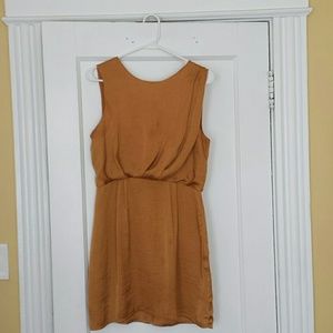 Gold dress